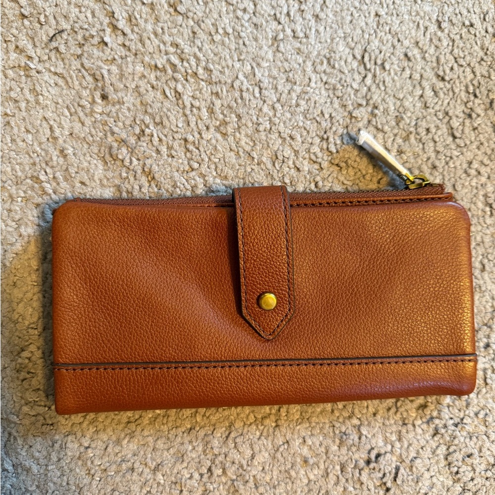 Fossil Brown Leather Wallet